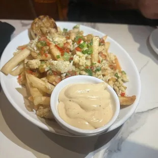 Crab fries