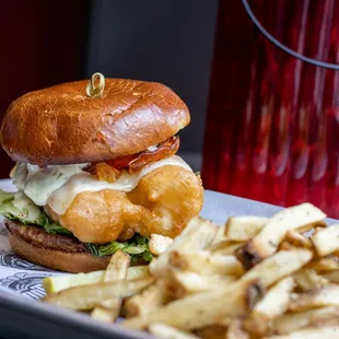 Fish Sandwich - On Tap Menu