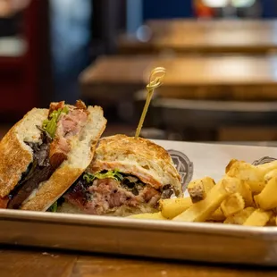 The Boss Hog BLT - On Tap Menu