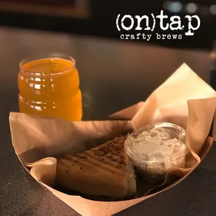 Delicious toasted sandwiches!