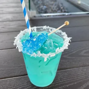Blue Island Cocktail