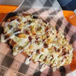 Dill Pickle Flatbread Pizza