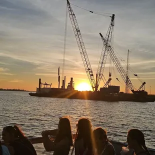 Nearby dolphin sunset cruise