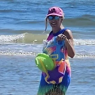 Warm gulf coast water