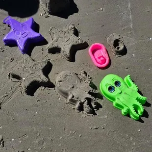 Beach within steps of rv park