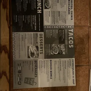 Menu Front