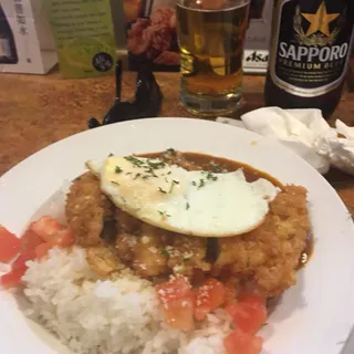 Chicken katsu don