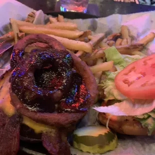 The Bbq Cheddar Burger