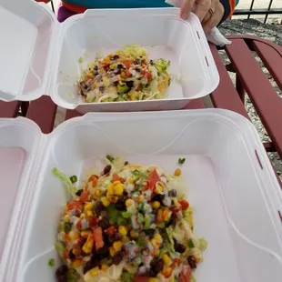 2 Sweet and Spicy Fresh Avocado Tostada!!