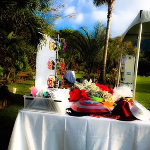WEDDING WE DID WITH OUR OPEN CASE BOOTH, at LANIKUHONUA!