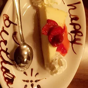Cheesecake from the recommended Neyow's for my birthday