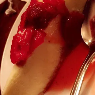 Another slice of cheesecake from Neyow's. Truly delicious!!