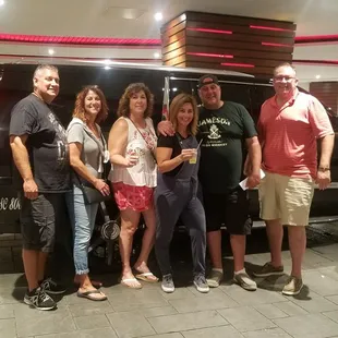 Florida crew celebrates a  Birthday in The Big Eazy