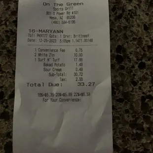 Another extra charge for baked potato and sour cream