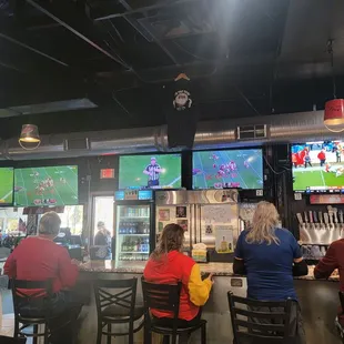 All the football games!