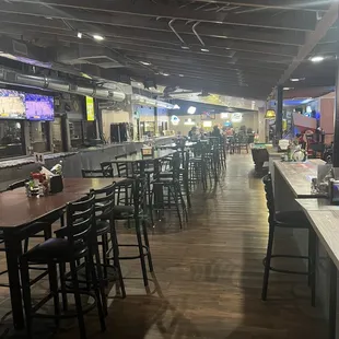 Place is massive now 4 times size of original bar.