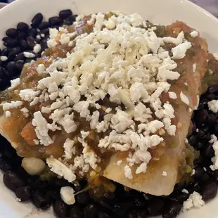 Barbacoa enchiladas