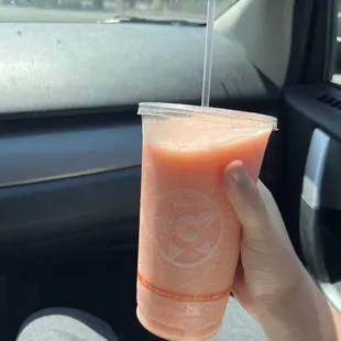 Large frozen strawberry pineapple lemonade