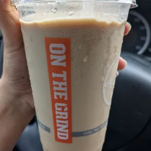 Off Menu Drink: Blended Ice Caramel Grinder