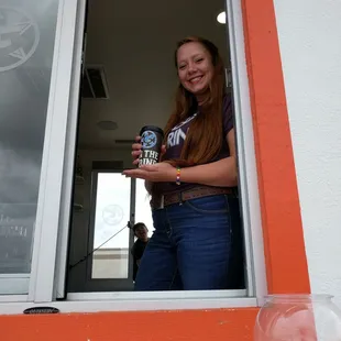 Who wouldn't want great coffee served by the great staff!!