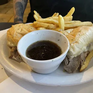 French Dip Po Boy