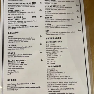 Side 2 menu