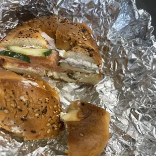 Everything Bagel &amp; Lox (photographs nicely)
