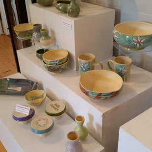 Hand made pottery
