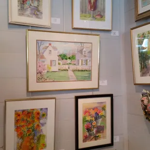Acrylic,mixed media and oil paintings