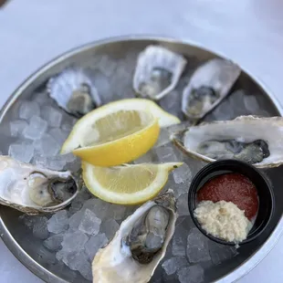 Happy hour oysters