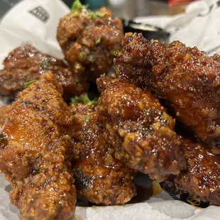 Hooked Wings: Sweet, Savory, JUICY and CRUNCHY