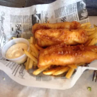 Beer-Battered Fish & Chips