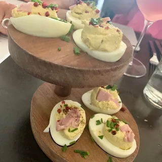 Nines Deviled Eggs