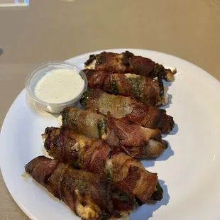Bacon Wrapped Jalapenos
