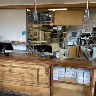 a bakery counter