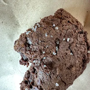 Chocolate rye cookie!!!! Amazing! Gooey and addictive