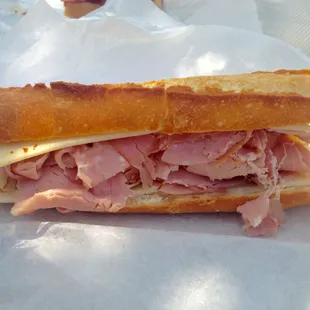 Ham Gruyere Sandwich