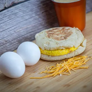 Breakfast Bacon, Egg &amp; Cheddar sandwich
