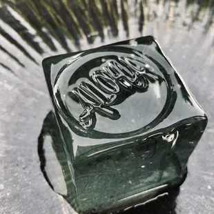 We offer custom ice stamps to leave your lasting mark.