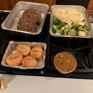 Curbside Family Dinner: Meatloaf