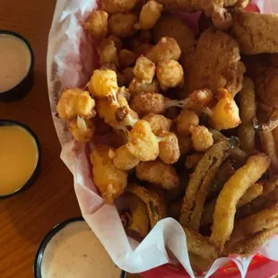 Pick 3 appetizer sampler for only $18!