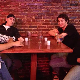 Friends hanging out at OTR very cool