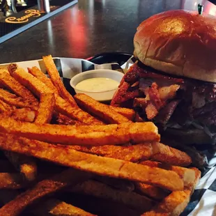 Hot Ham &amp; Smoked Bacon