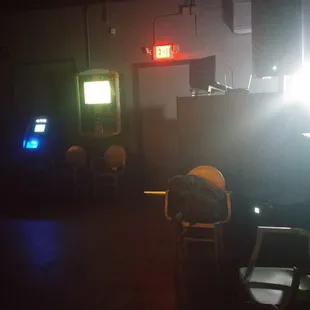 DJ booth. Nice old school and new school R&amp;B and Hip Hop.