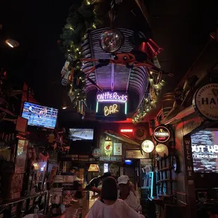 Interior bar area