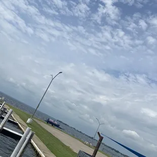 View from outside patio