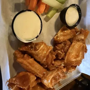 Hot wings!