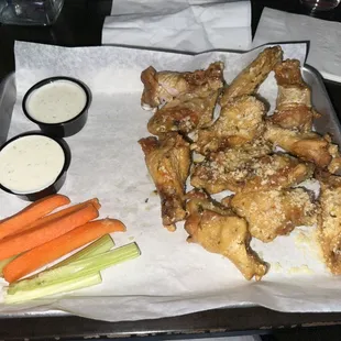 Garlic Parm Wings