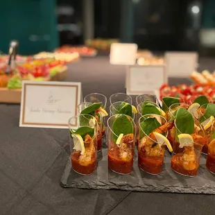 Cajun Prawn Shooters