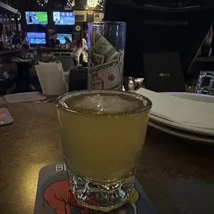 Green tea shot